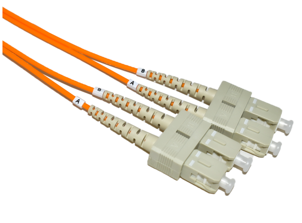 LinkIT Fiberpatch OM1 SC/SC Orange Duplex MM OM1 62.5/125 LSZH 2mm
